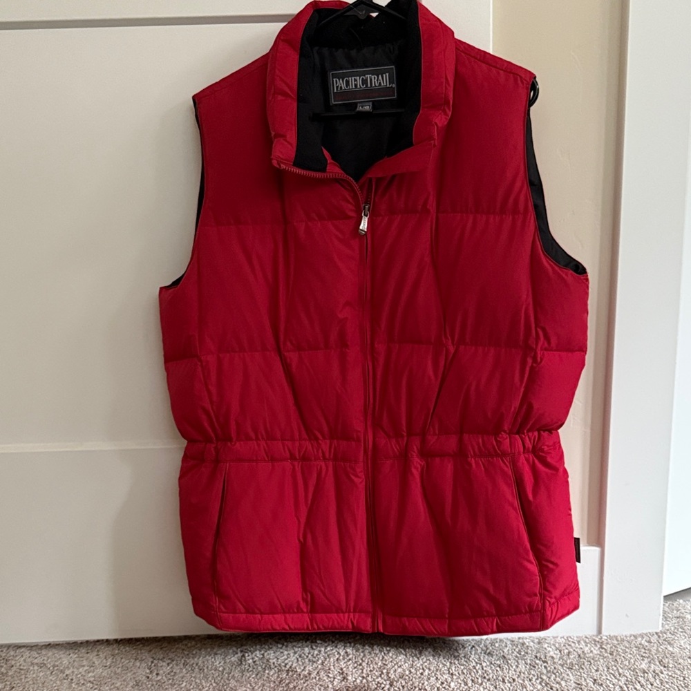 Pacific Trail Cherry Red Puffer Vest